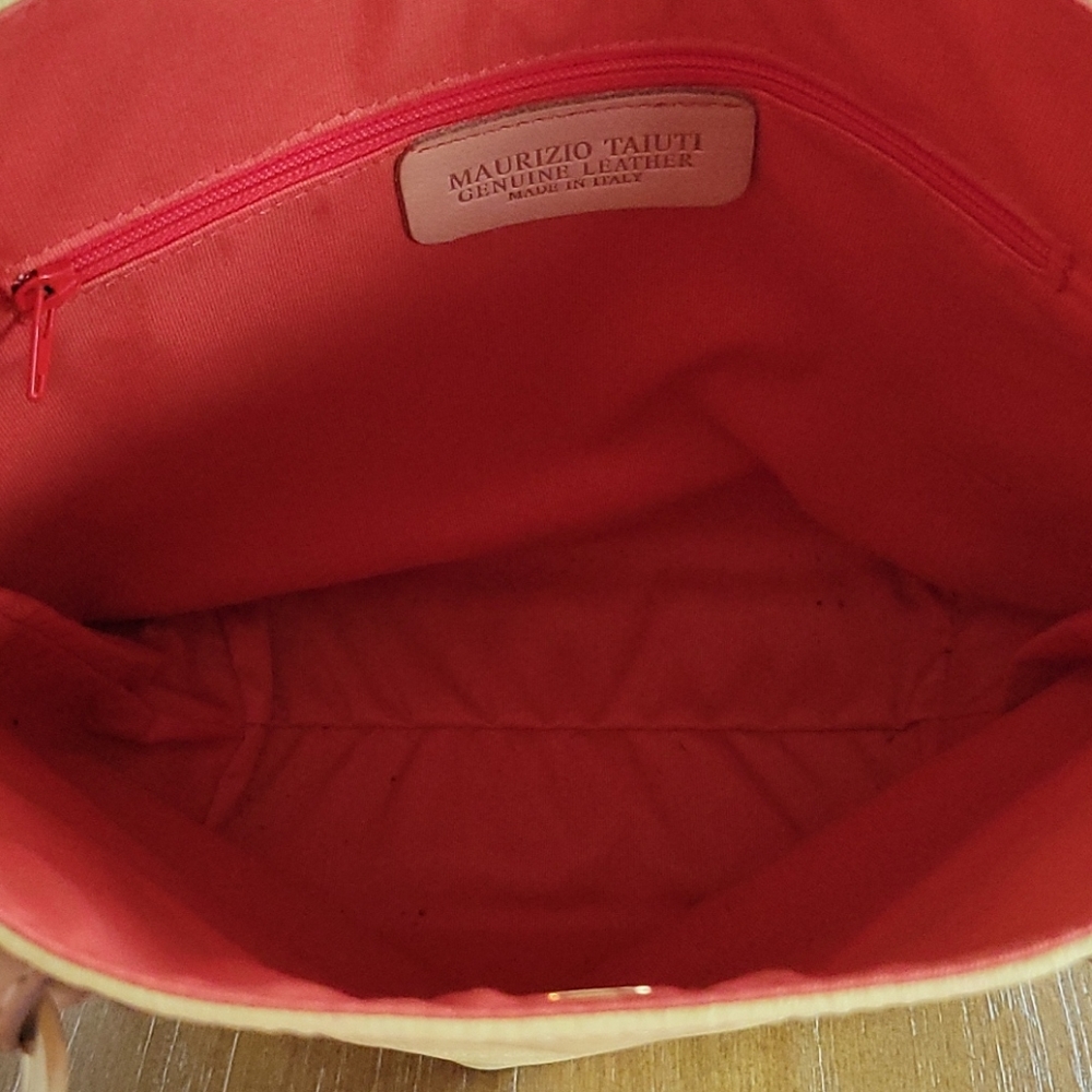MAURIZIO TAIUTI LEATHER BAG - Picture 2 of 12